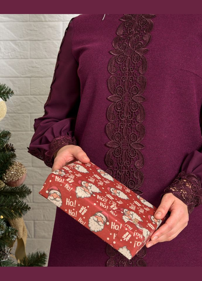 Сливова плаття 14362-7 Alenka Plus