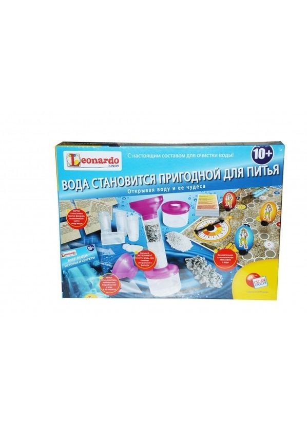 Ігровий набір LISCIANI GIOCHI 'LEONARDO ОЧИСТКА ВОДИ' 36592 Liscianigiochi (305583293)