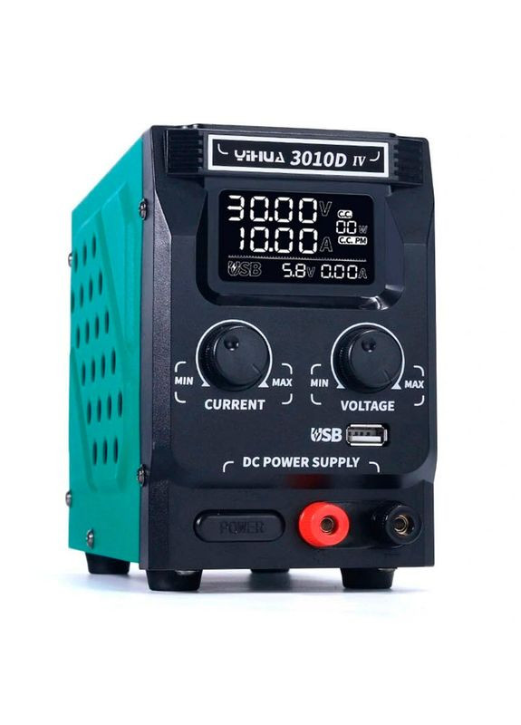 Блок питания 3010DIV / 30V 10A / импульсный / с цифровой индикацией (V/A/W) / Quick Charge 3.0 Yihua (293970232)