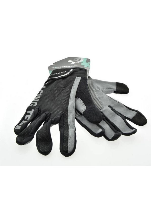 Вело рукавички AL-2035, із сірим (AL-2035) Kands (370788411)