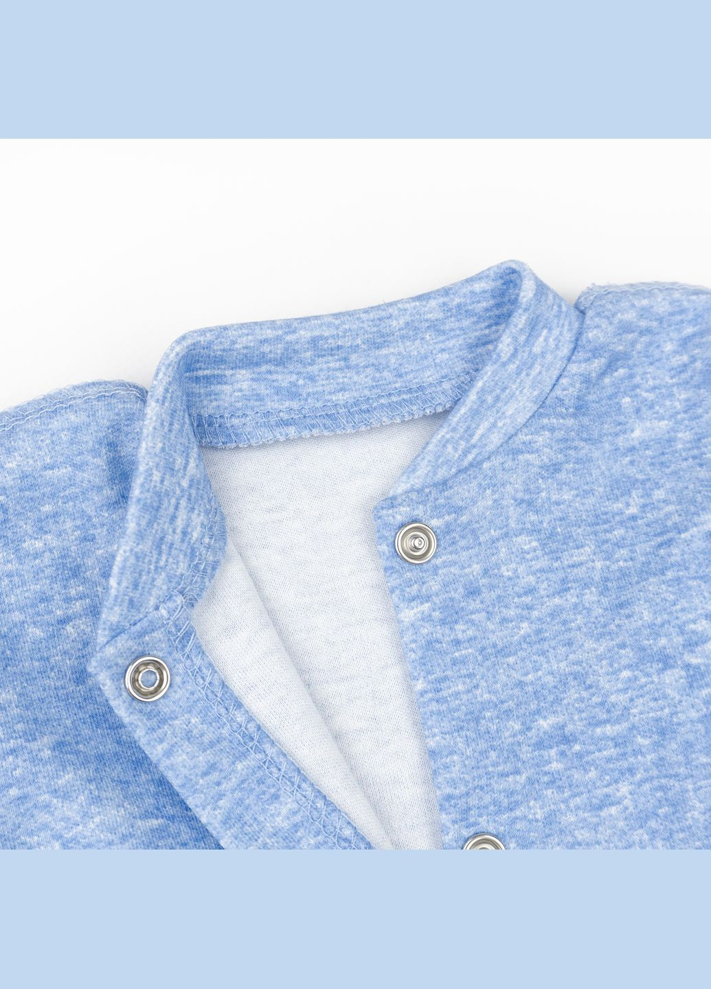 Чоловічок для новонароджених Melange is blue Блакитний dexter's (297715793)