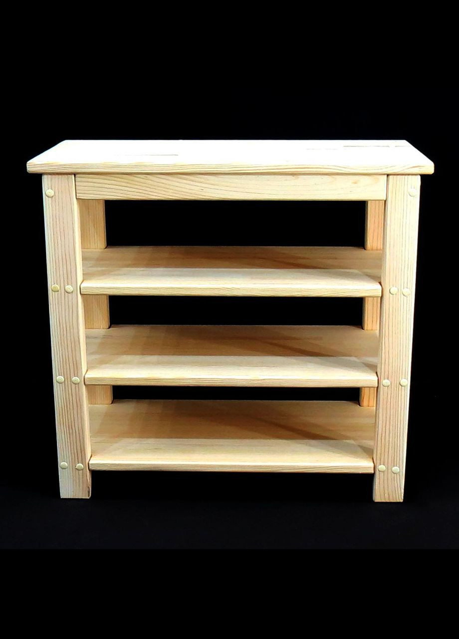 Полка для обуви из дерева Мартален 60 бланже (ПДО-607501) No Brand (327845434)