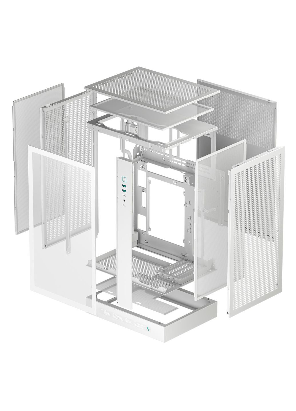 Корпус CH270 Digital White (R-CH270-WHNDM0-G-1) без БЖ DeepCool (342331234)