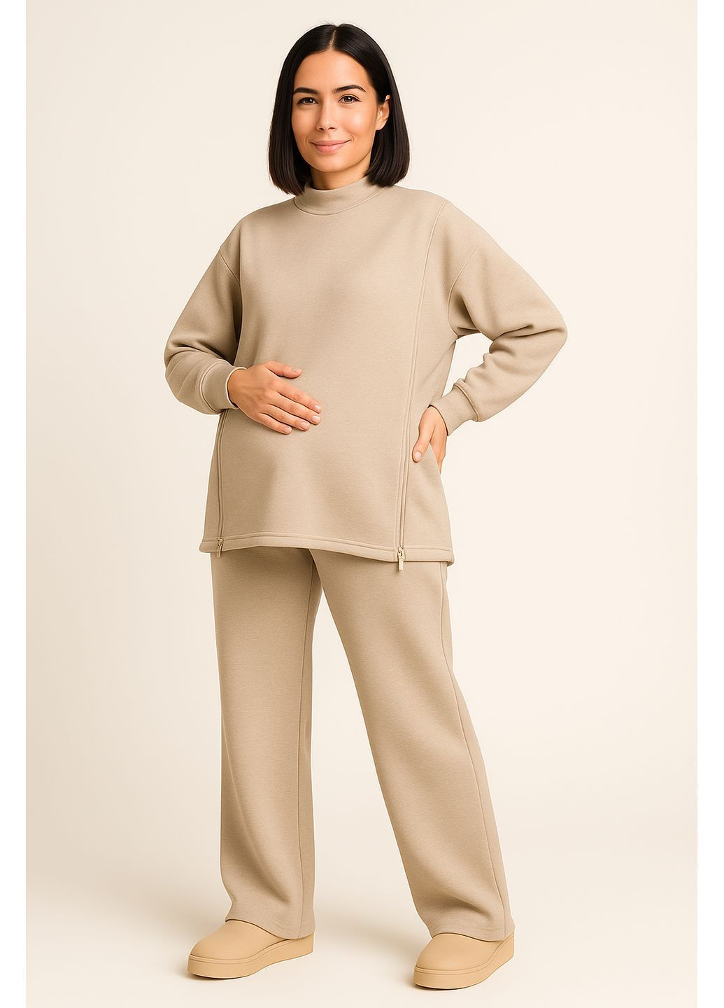 Костюм утеплений для вагітних і годуючих мам з секретом для годування HN Марго (373196439)