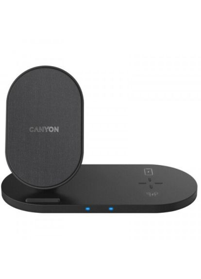 Зарядний пристрій Canyon 2in1 wireless 10w/7.5w/5w type-c 1.2 m (268146957)
