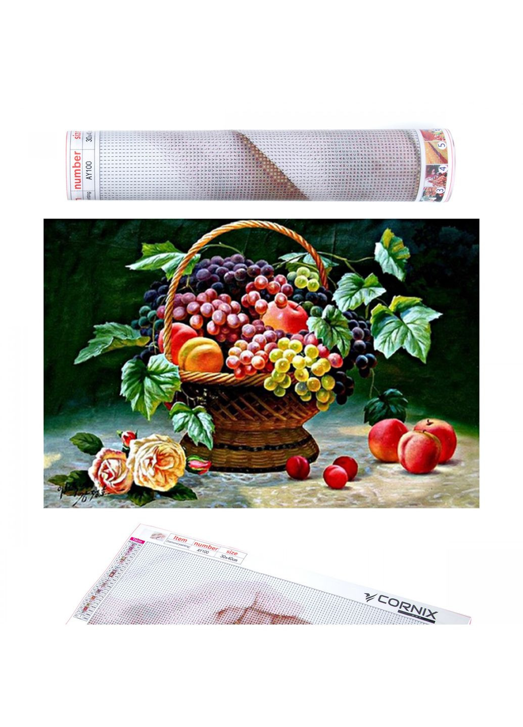 Набор алмазной мозаики (вышивки) Art Cornix AY17 (323163778)