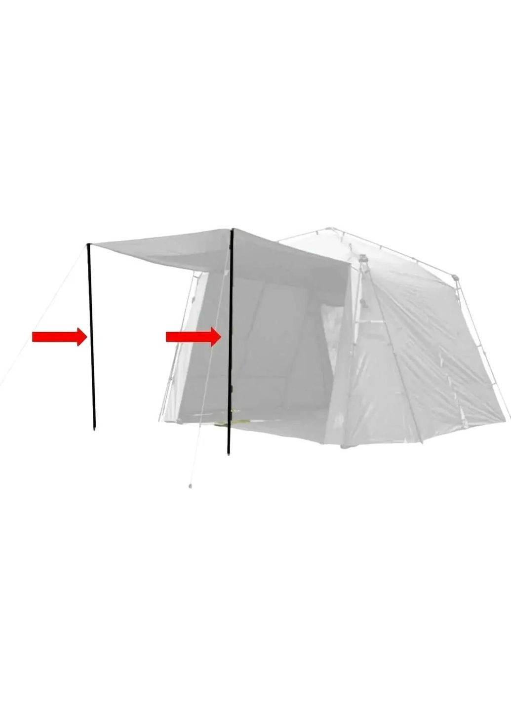 Устойчивая Gazebo Front Door Pole Kit Nash (366062832)