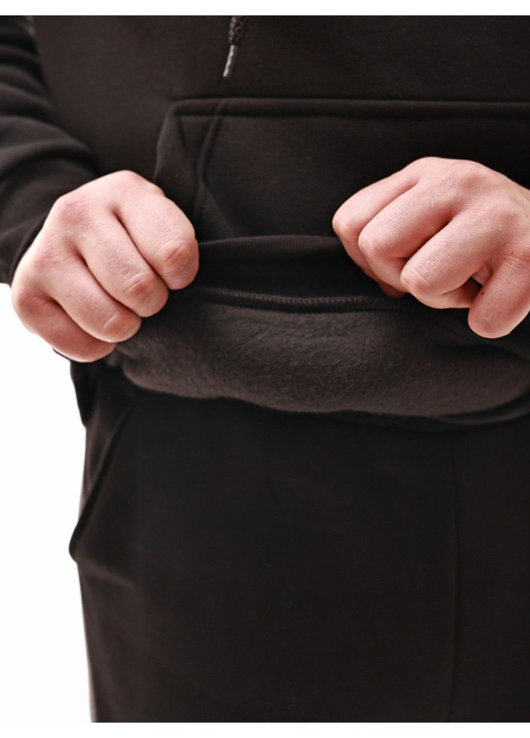 Черный костюм спортивный мужской Fox