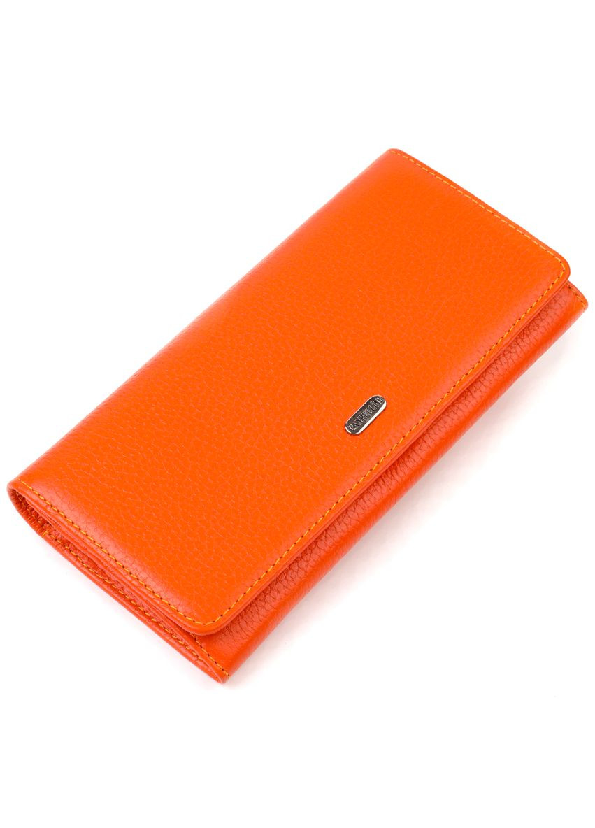 Великий жіночий гаманець із натуральної зернистої шкіри 21710 Canpellini (331908148)