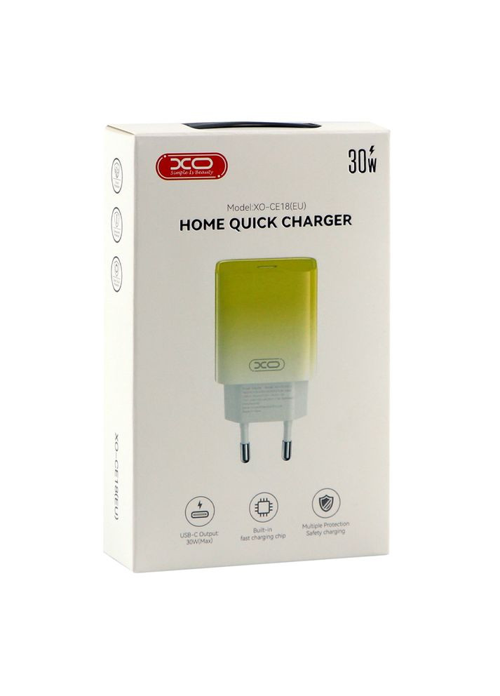 Сетевое Зарядное Устройство CE18 1Type-C PD/QC 30W XO (337994277)