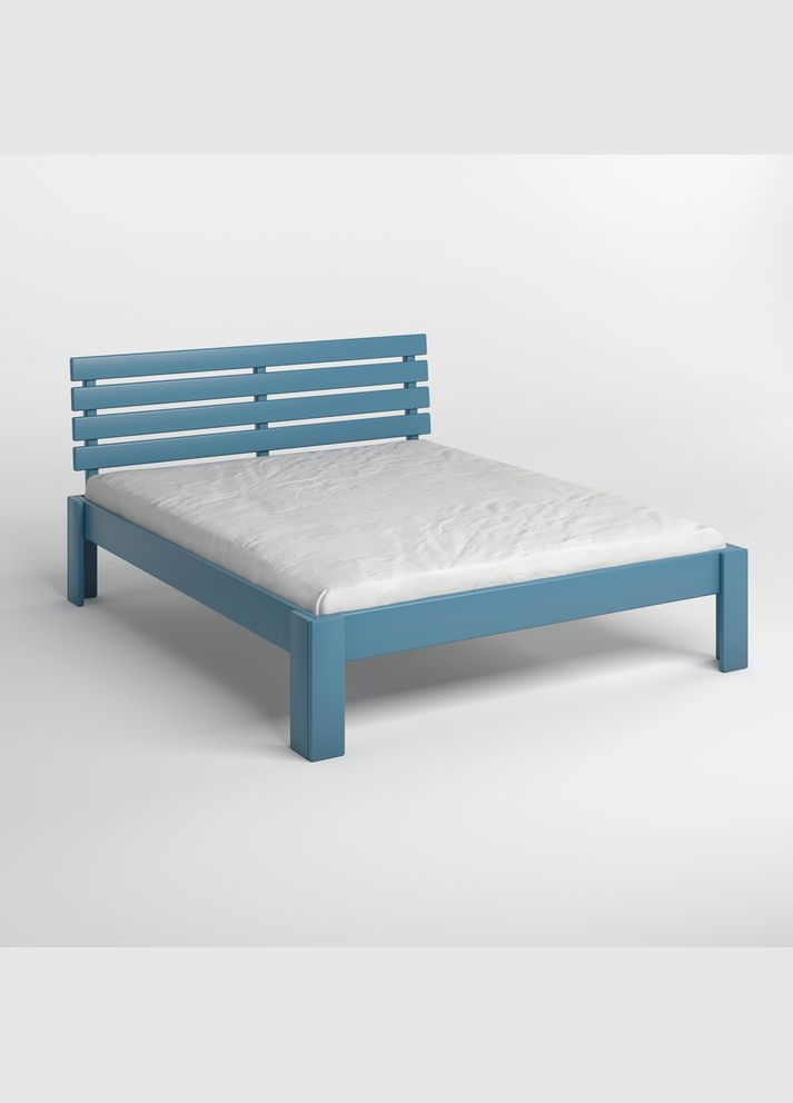 Двуспальная деревянная кровать Техас (S7010R90B) 140х200 см (MBG-7044) Mebigrand (368282999)