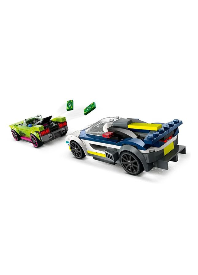 Конструктор - Преследование маслкара на полицейском автомобиле цвет разноцветный ЦБ-00241970 Lego (282818326)