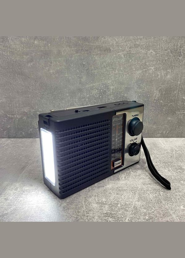 Радиофонарь на солнечной батарее на аккумуляторе RSDO RD-113UBT-S Everton (317203863)