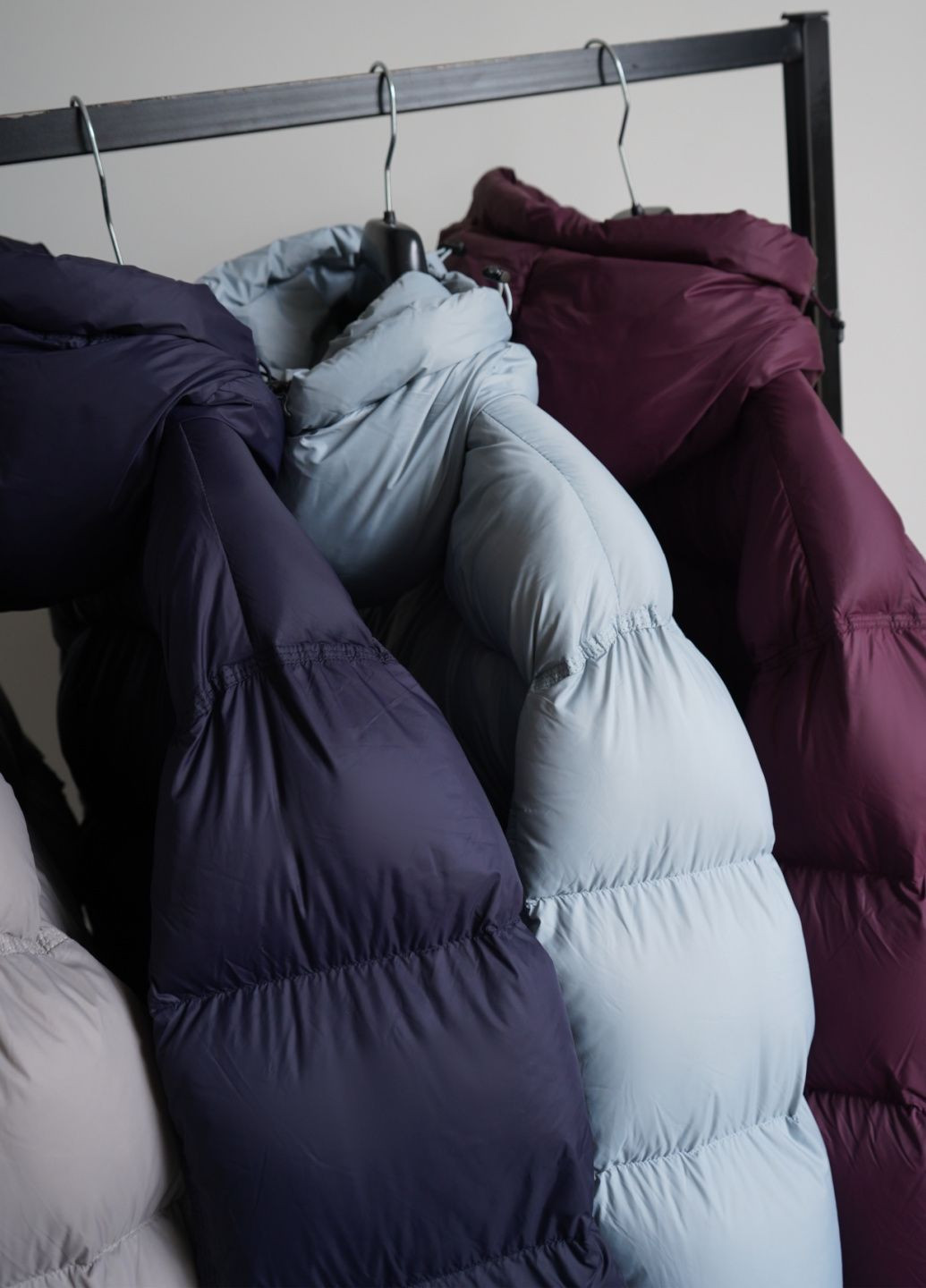 Черный Пуховик One