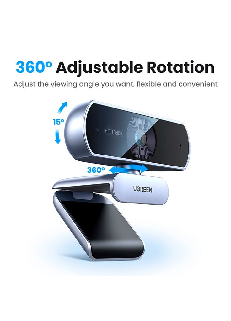 Веб-камера CM678 HD USB-A (15728) Ugreen (329724457)