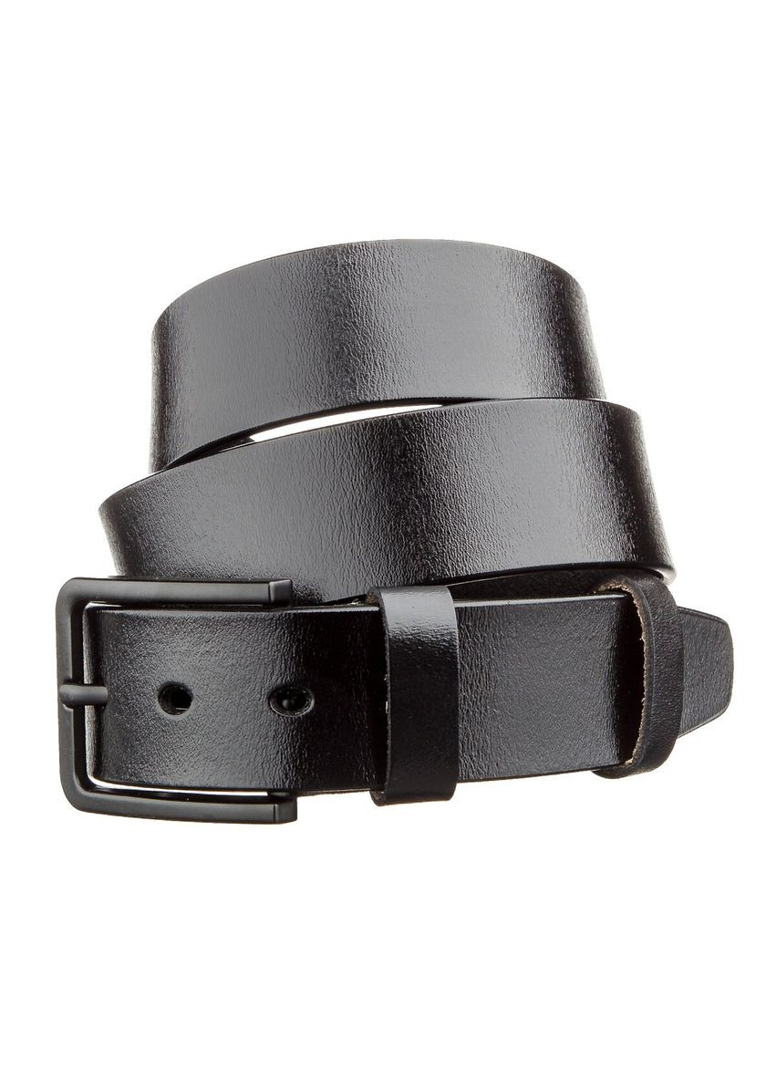 Мужской ремень кожаный classic 20222 Черный Vintage (302972157)