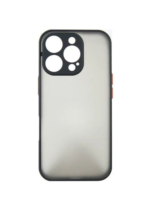 Чехол для мобильного телефона Matte iPhone 16 Pro (black) (DG-TPU-MATT-150) DENGOS Matte iPhone 16 Pro (black) (326595165)