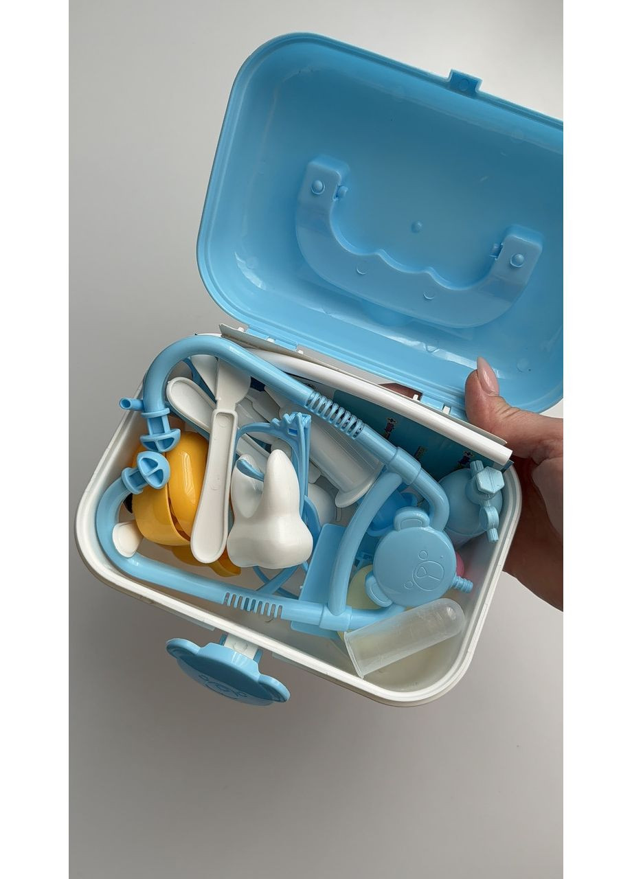 Дитячий набір доктора у валізці (іграшки для гри в лікаря) No Brand (364553158)