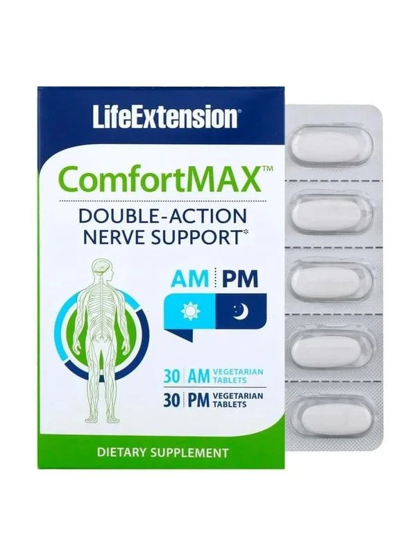 Комфорт Макс ComfortMax 30 вегетарианских таблеток Life Extension (361118099)