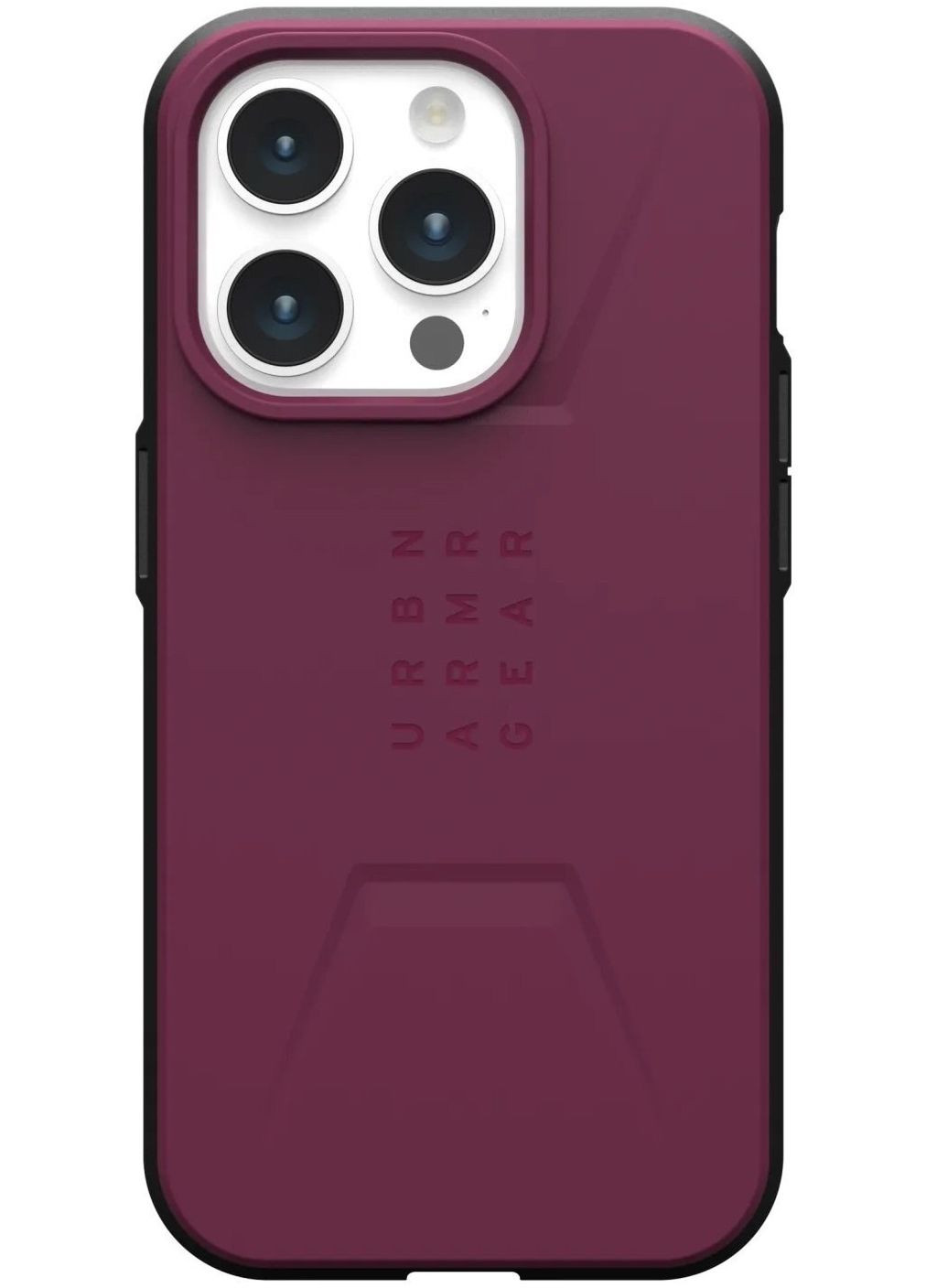 Чохол-накладка Civilian Magsafe для Apple iPhone 15 Pro Max Bordeaux (114295119049) Urban Armor Gear (370620251)