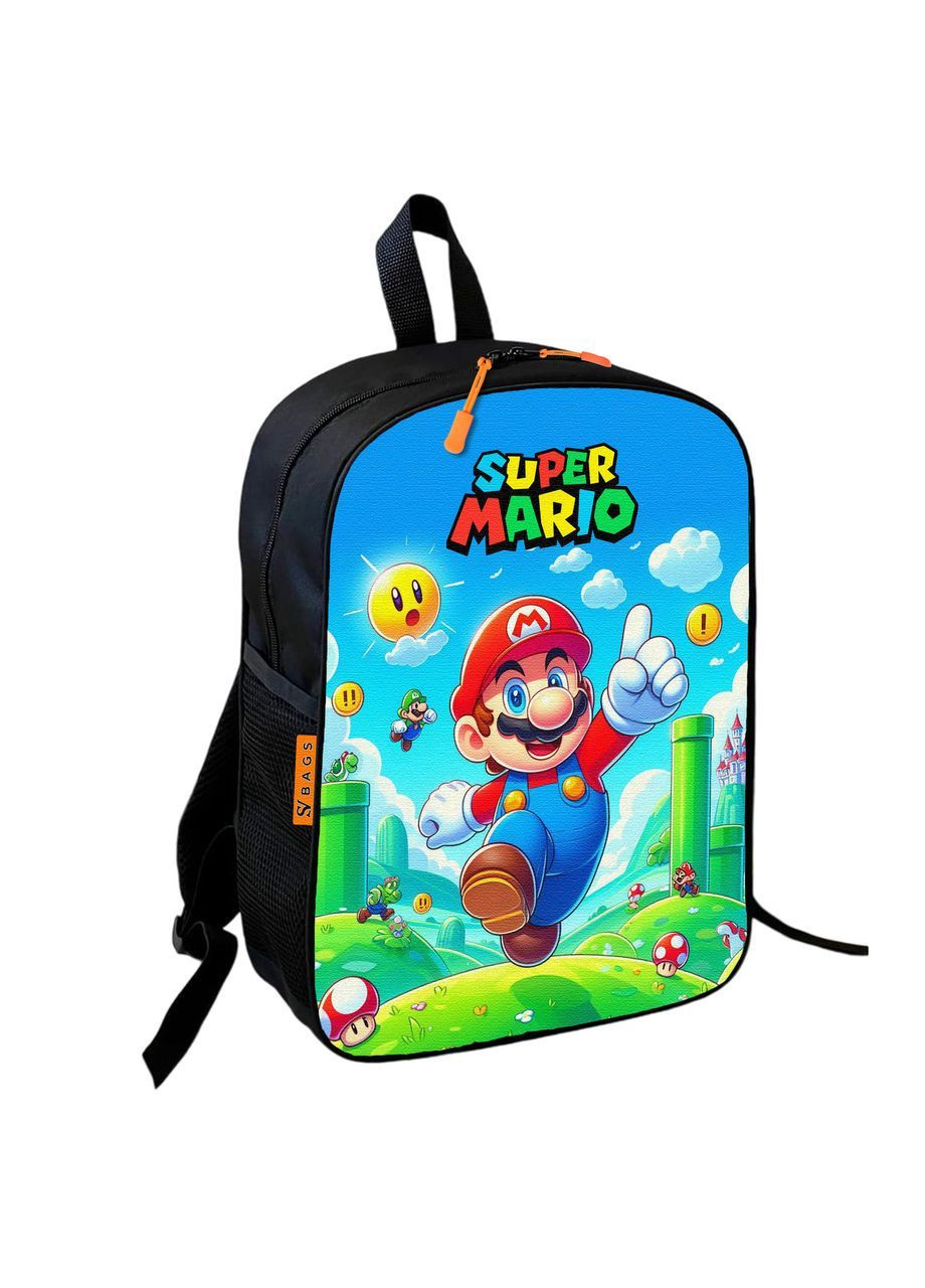 Рюкзак детский Super Mario 36х27х13 см Разноцветный (01076) No Brand (371364195)