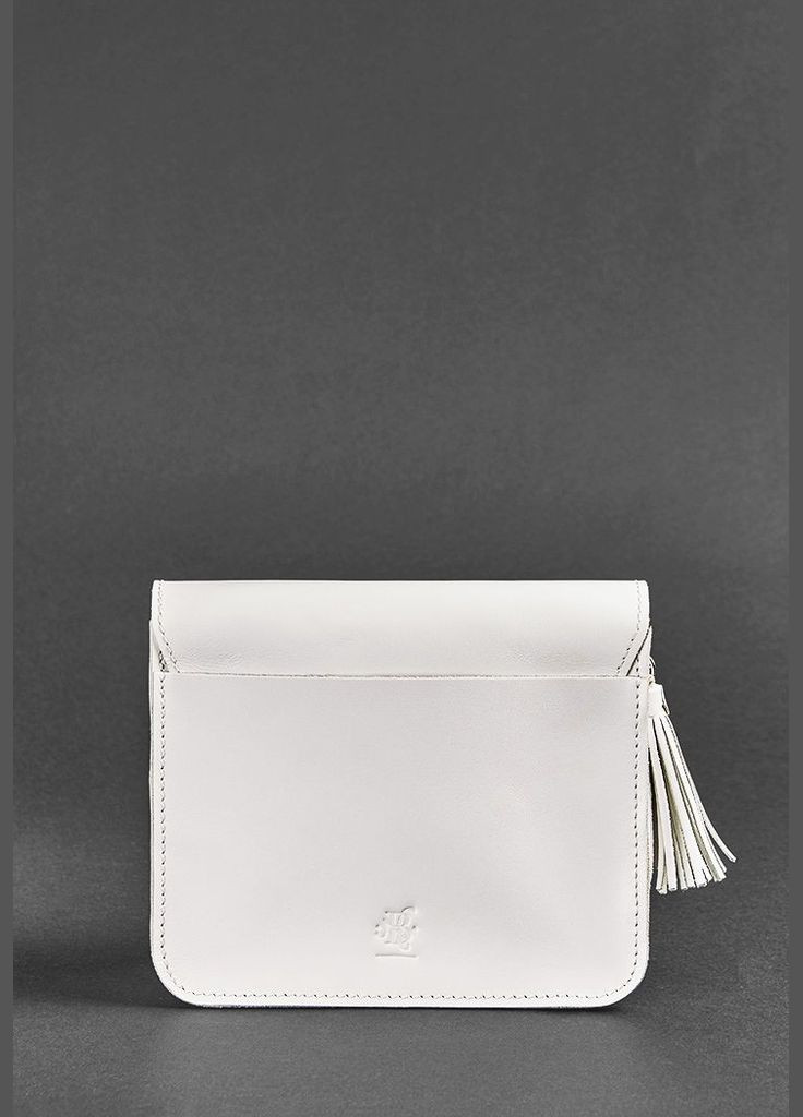 Шкіряна жіноча бохо-сумка Лілу біла (A-026401) BlankNote кросс-боди (327874093)
