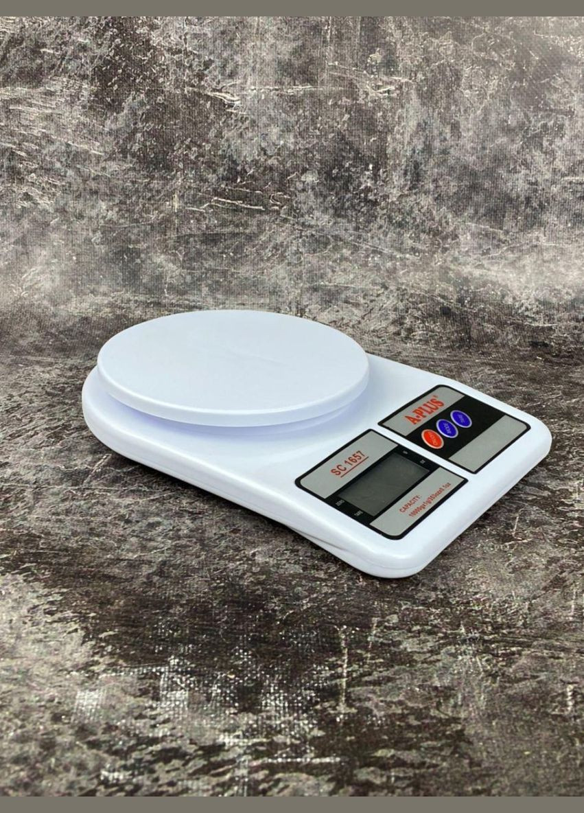 Кухонні ваги на 10 кг A-Plus AP-1657 (DN-400) А-Плюс (364755281)