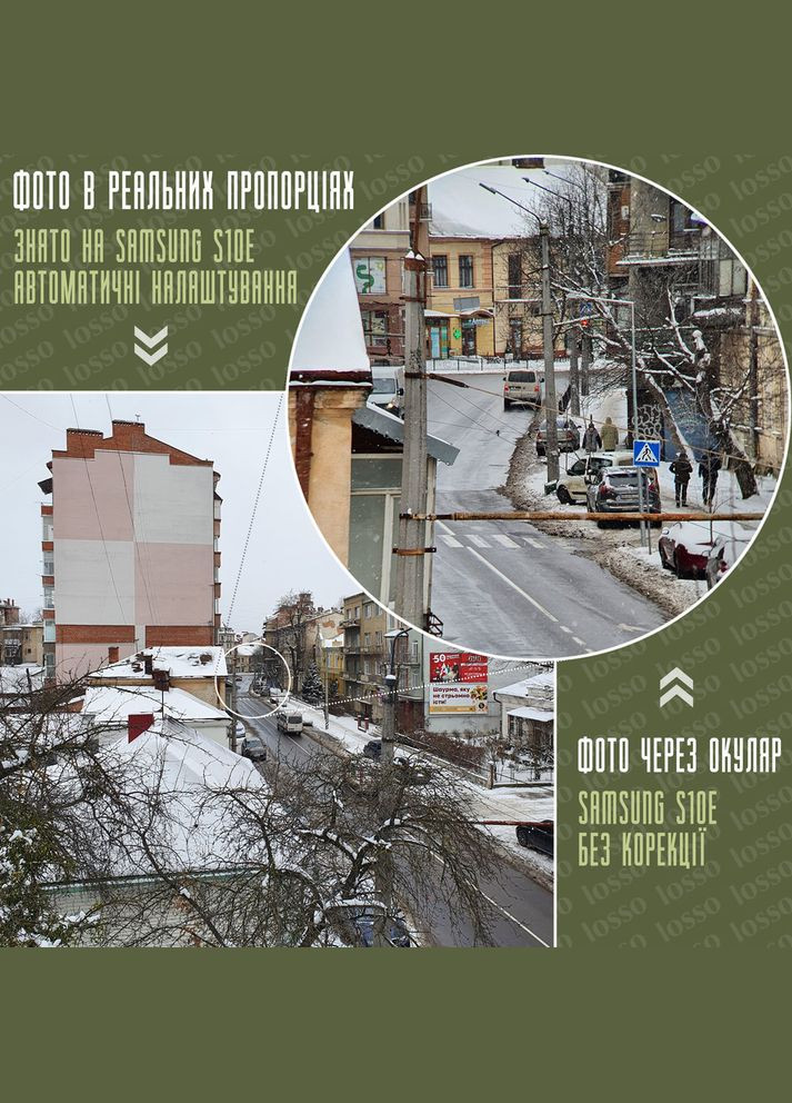 Бінокль Premium ARMY 10*50 тактичний із сіткою та компасом Losso (322776873)