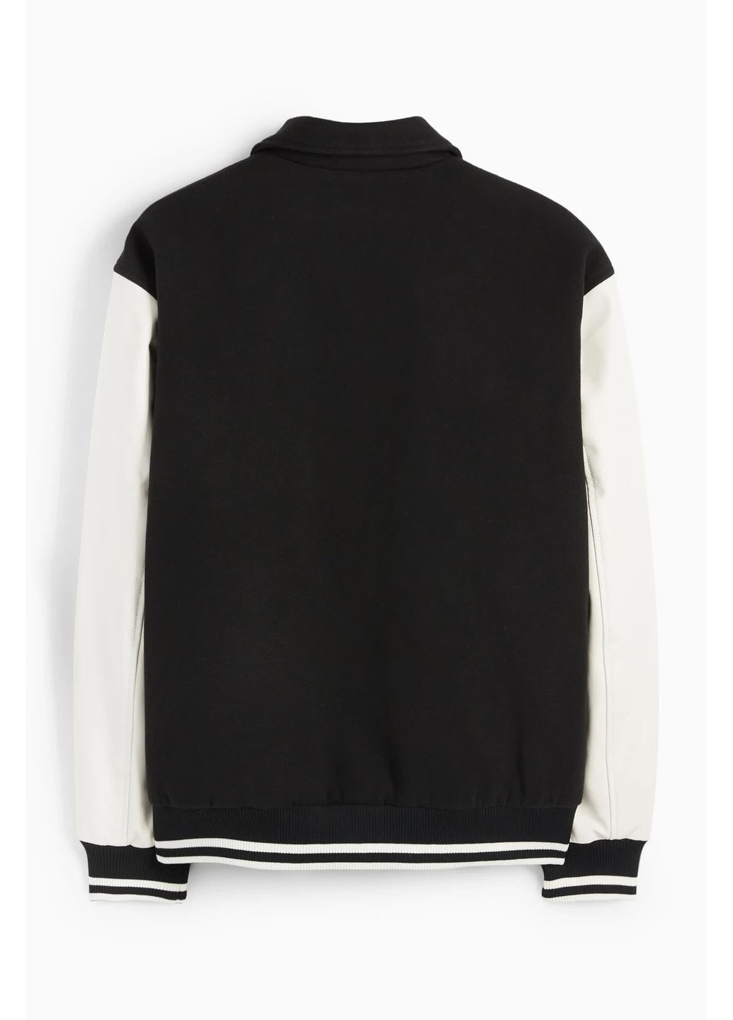 Чорно-біла демісезонна куртка C&A