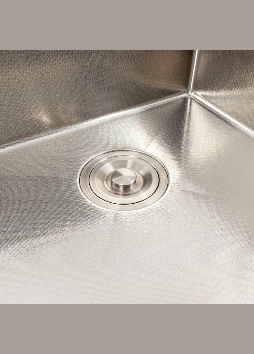 Кухонная мойка 50*50 нержавейка DECOR Handmade (сифон круглый, 3,0/0,8) Valeso (342071773)