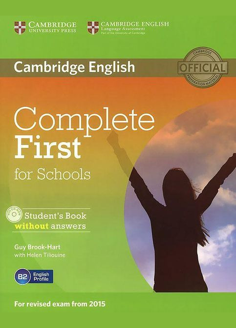 Підручник Complete First for Schools student's Book with CD-ROM Cambridge University Press (351587291)