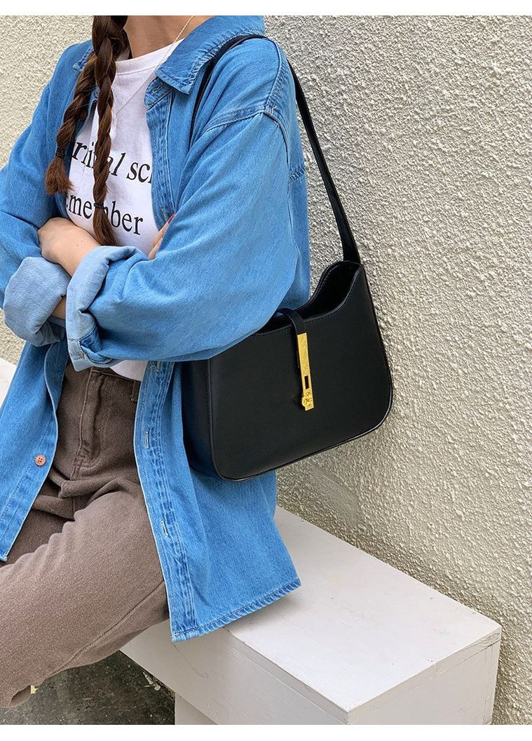 Женская сумка на плечо, черная (BB-OT387) No Brand (362732507)