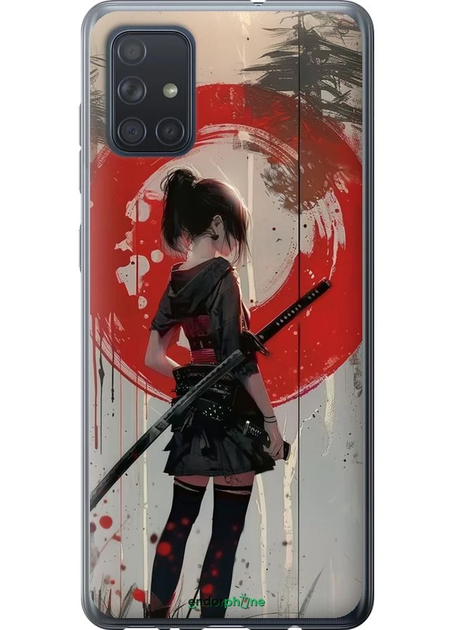 Чехол на Samsung Galaxy A71 2020 A715F Сумерки воина: Танец с катаной "6123t-1826-70447" Endorphone (393227098)