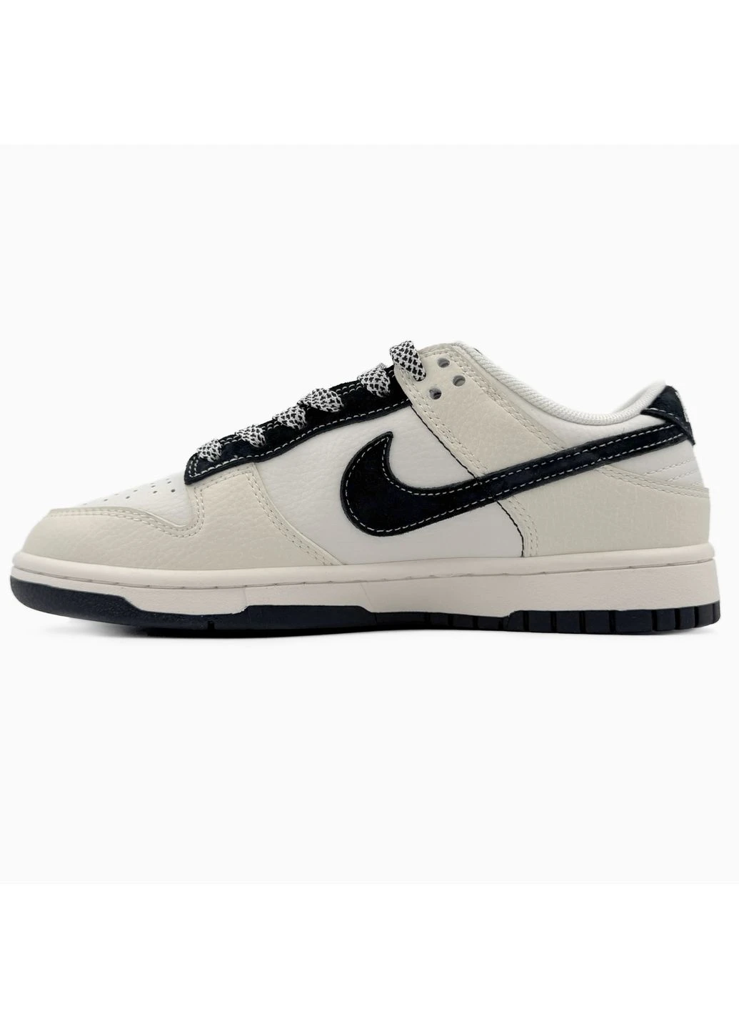 КРОСІВКИ ЖІНОЧІ NIKE SB DUNK BLACK / BEIGE НАЙК СБ ДАНК No Brand чорні демісезони (368867280)