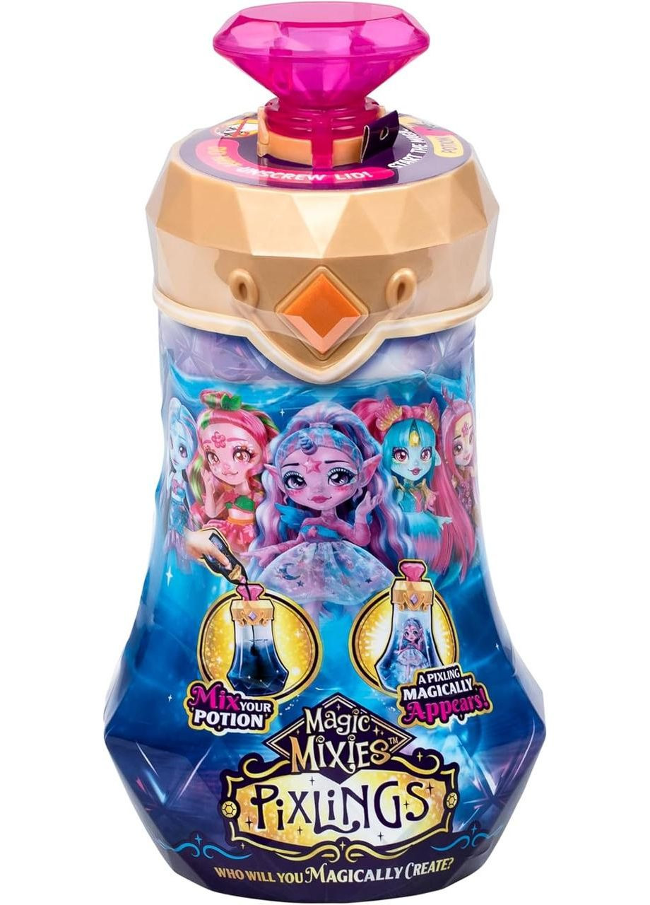 Лялька Меджік Міксіс Пікслінг Дракона Ембер Magic Mixies Pixlings Amber Dragon, Бурштиновий Дракон No Brand (342374306)