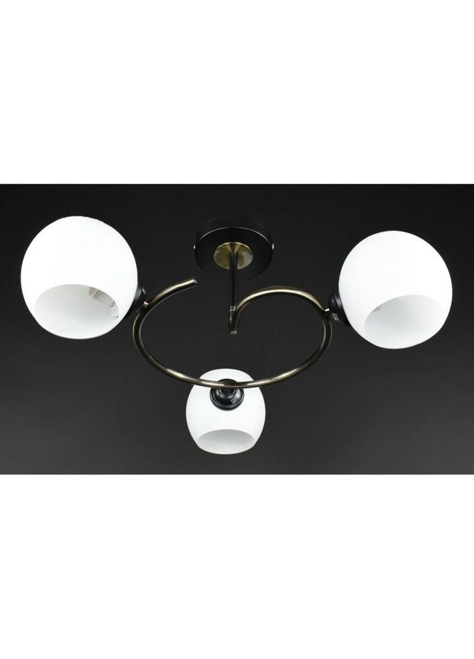 Стельова люстра на 3 лампочки 27422 Бронза 26х56х56 см. Sunnysky (335974949)