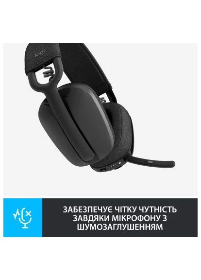 Наушники Zone Vibe 100 Wireless Graphite (981-001213) Logitech (396670999)