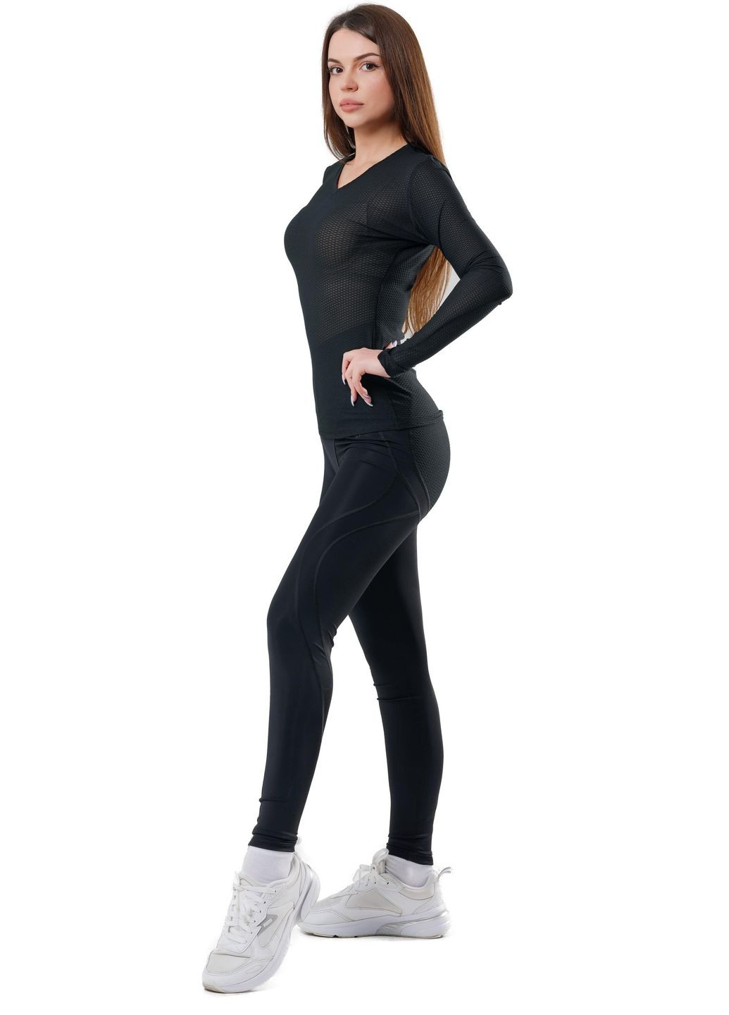 Черные демисезонные легинсы sexy baby black (022008) Berserk Sport