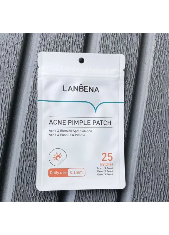 Гідроколоїдні патчі Acne Pimple Patch 25 шт. від прищів і вугрів проти акне денні 10 шт. LANBENA (388690985)
