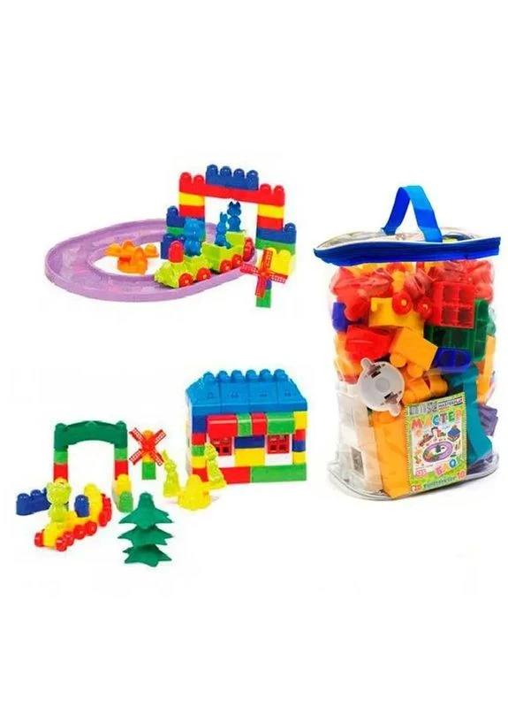 Конструктор Мастер Блок 135 дет (1-032) Colorplast (388373254)