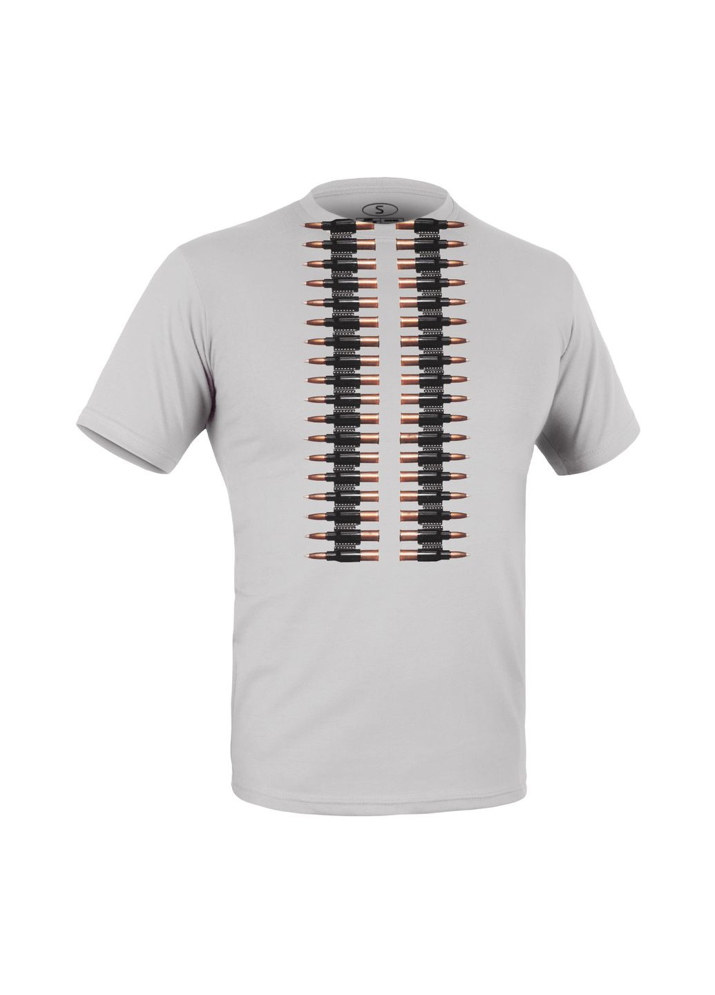 Футболка с рисунком Вышиванка пулеметчика Iron Grey P1G (317659796)