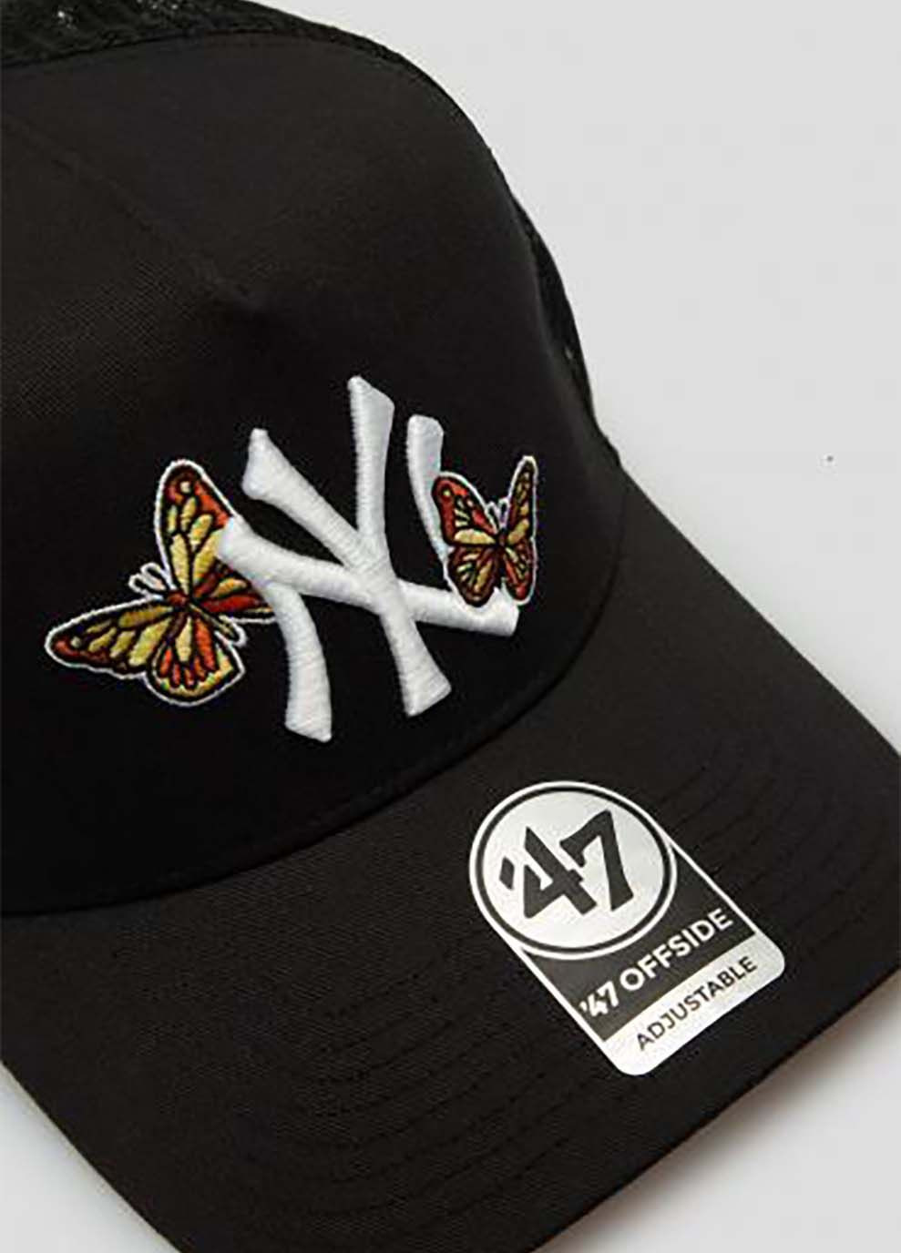 Кепка-тракер MLB NEW YORK YANKEES ICON MESH Чорний Уні 47 Brand (302290419)
