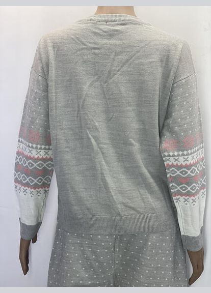 Серый зимний комплект женский костюмный Brave Soul SNOWFLKA