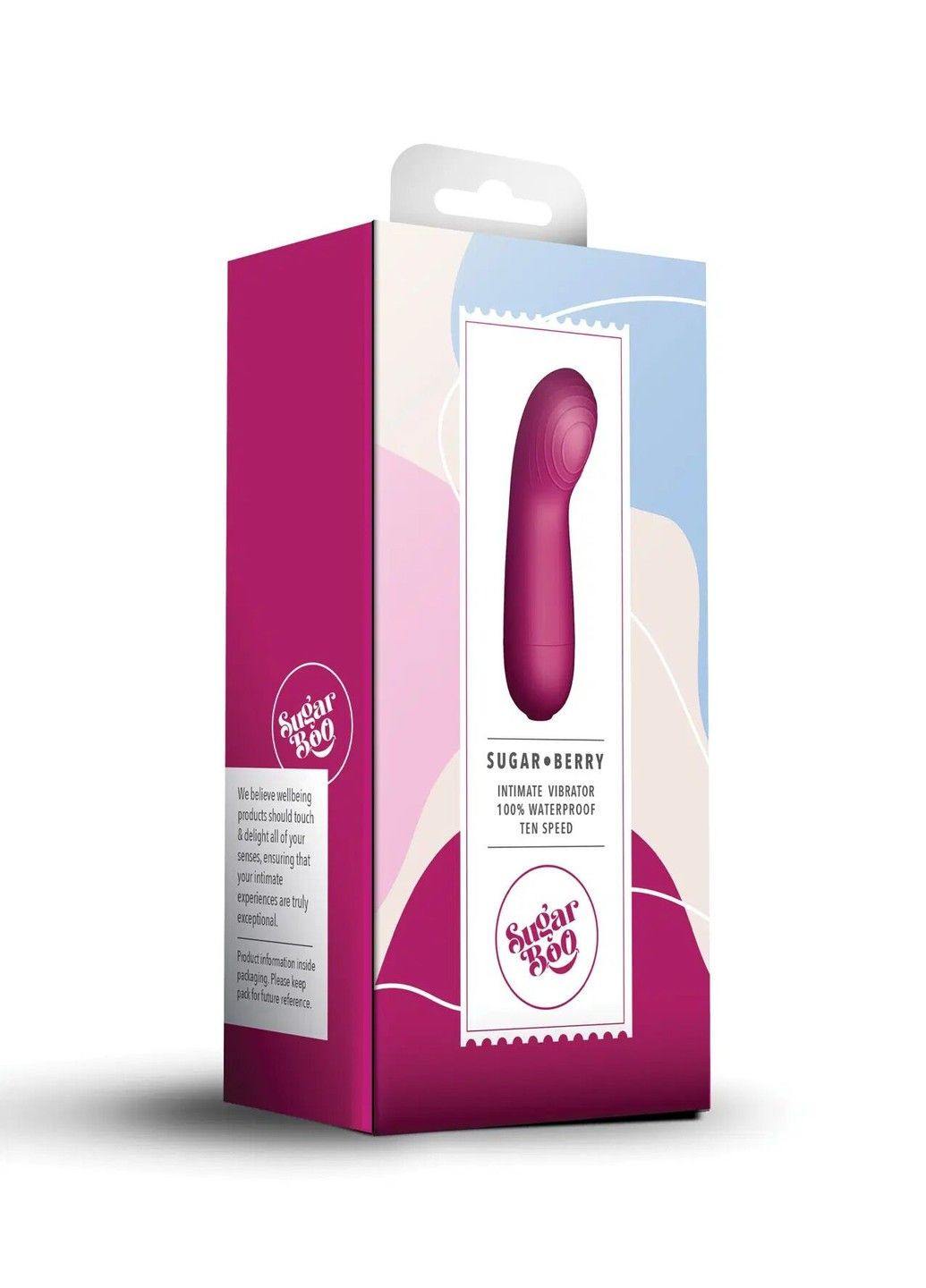 Мінівібратор Sugar Berry, підходить для клітора та точки G, робота від батарейок (у комплек SugarBoo (298349139)