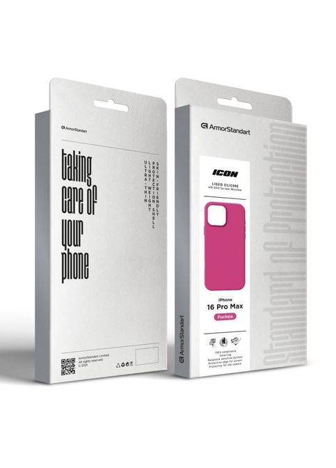 Чохол до мобільного телефона (ARM81324) ArmorStandart ICON2 MagSafe Apple iPhone 16 Pro Max Fuchsia (326591160)
