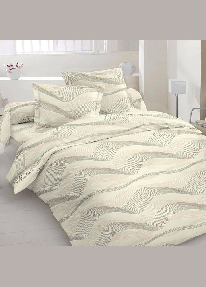 Двоспальний комплект постільної білизни 100% Бавовна180х220 см Bl2-1008 Vital-Textile (308204358)