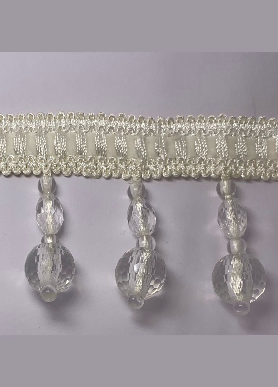 Силіконова скатертина СALIPSO з Білою Бахромою і Склярусом 110x110см Calipso (315145053)