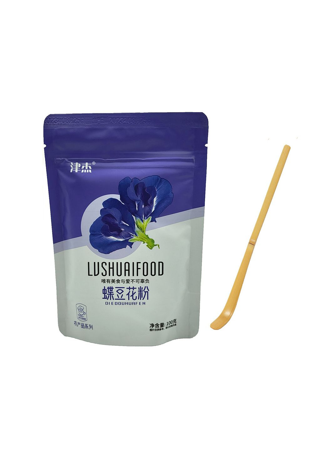 Чай Анчан Матча голубая TM 100 г с ложкой частицы JinJie (366814499)