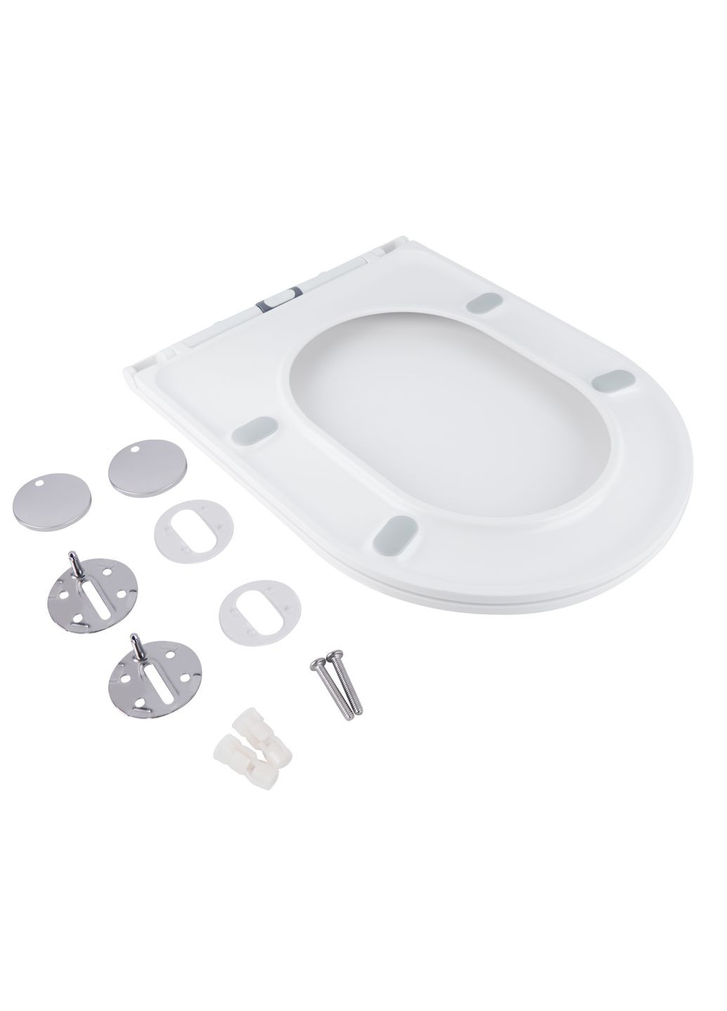 Сидіння для унітаза (Robin, Scorpio) з мікроліфтом Slim Qtap QT99HXU09W (341326500)