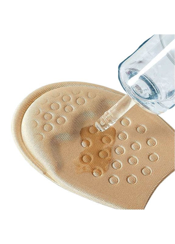 Стельки для подгонки размера обуви с круглым носком унисекс бежевого цвета размера 35-39 No Brand (308249790)